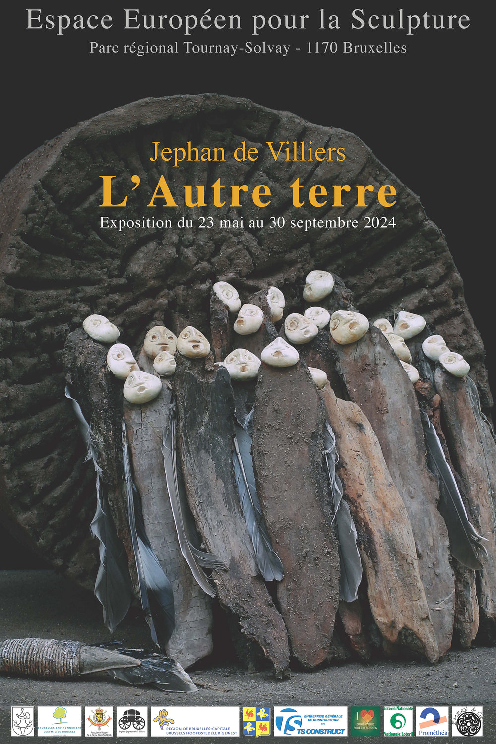 Exposition Jephan de Villiers à l'Espace Européen de la Sculpture